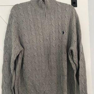 Men’s Ralph Lauren Cable Knit zip up Sweater